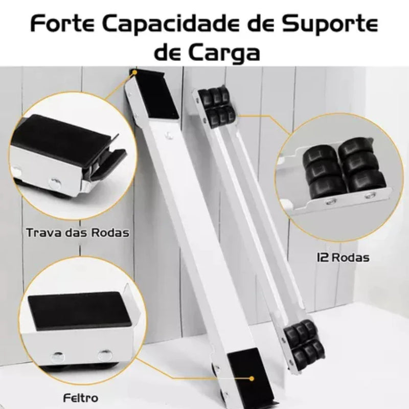 Suporte C/ Rodinhas para Eletrodomésticos